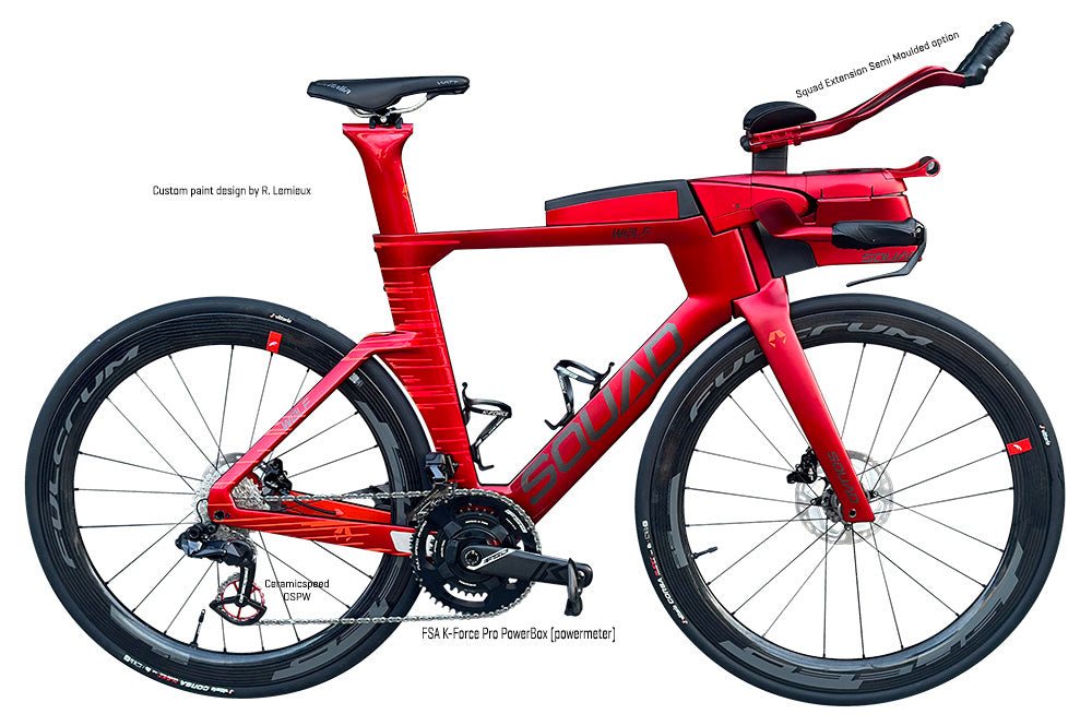 WOLF TRI + ULTIMATE Ultegra R-8150 Di2 12s – squadcycles