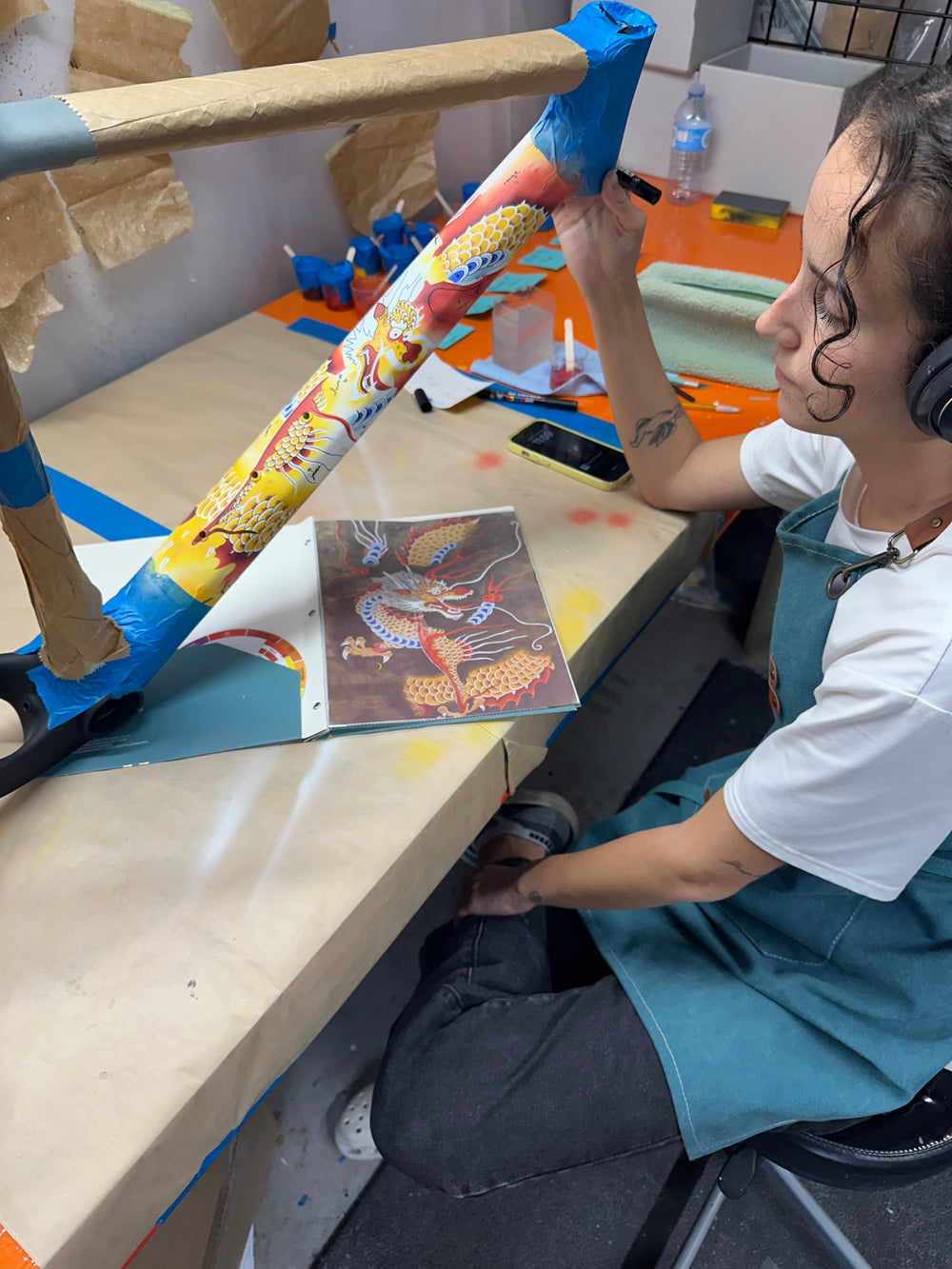 Raphaëlle’s one-of-1 paint