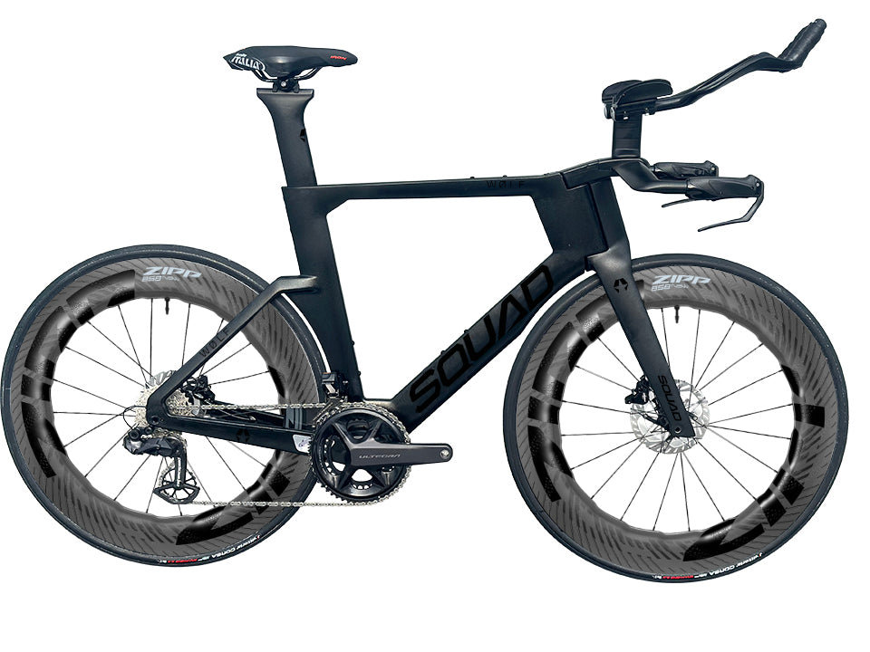 WOLF TT Ultegra R-8150 Di2 / 4iiii Dual Precision 3+ Pro